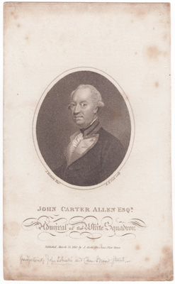 John Carter Allen, Esq.
Admiral of the White Squadron 